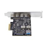 StarTech.com 5-Port USB PCIe Card 4x USB-C 1x USB-A 10Gbps Windows/macOS/Linux