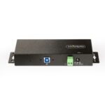 StarTech.com 7-Port Managed USB Hub, Industrial, USB 3.2 Gen 1 5Gbps, Metal, Wall/Desk/DIN-Rail Mount, Black