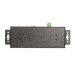 StarTech.com 7-Port Managed USB Hub, Industrial, USB 3.2 Gen 1 5Gbps, Metal, Wall/Desk/DIN-Rail Mount, Black