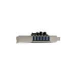 StarTech.com 7-Port PCIe USB 3.0 Card - 5Gbps - Standard & Low-Profile Design