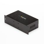 StarTech.com 7-Port USB 2.0 Hub - Metal Industrial USB-A Hub with ESD & Surge Protection, TAA, Black