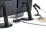 StarTech.com 7-Port USB 2.0 Hub - Metal Industrial USB-A Hub with ESD & Surge Protection, TAA, Black