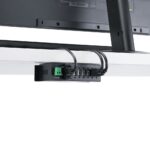 StarTech.com 7-Port USB 2.0 Hub - Metal Industrial USB-A Hub with ESD & Surge Protection, TAA, Black