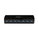 StarTech.com 7-Port USB 3.2 Gen 1 Hub - 5Gbps, Type-B Host, 7x Type-A Ports, Black