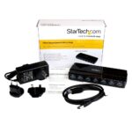 StarTech.com 7-Port USB 3.2 Gen 1 Hub - 5Gbps, Type-B Host, 7x Type-A Ports, Black