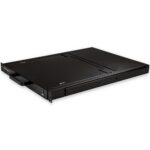 StarTech.com 8 Port Rackmount KVM Console with 17" 1280x1024 LCD Monitor - Black
