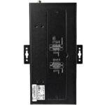 StarTech.com 8 Port USB 2.0 to RS232/RS485/RS422 Serial Hub Adapter, IP30 Rated, Din Rail Mountable, Black