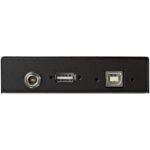 StarTech.com 8 Port USB 2.0 to RS232/RS485/RS422 Serial Hub Adapter, IP30 Rated, Din Rail Mountable, Black