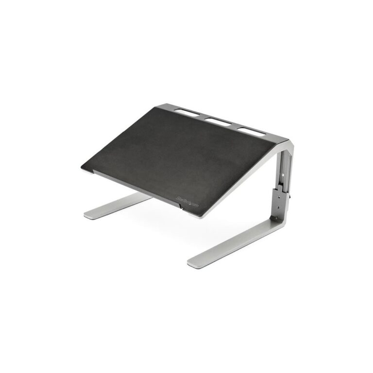 StarTech.com Adjustable Laptop Stand Heavy Duty for up to 17" Notebooks - Black/Silver