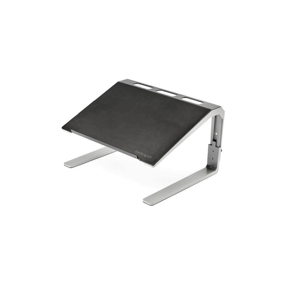 StarTech.com Adjustable Laptop Stand Heavy Duty for up to 17" Notebooks - Black/Silver StarTech.com Adjustable Laptop Stand Heavy Duty for up to 17" Notebooks - Black/Silver
