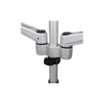 StarTech.com ARMDUAL30 Dual Monitor Arm, Full Motion, up to 30" Displays, 18kg Capacity, Black/Silver