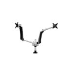 StarTech.com ARMDUAL30 Dual Monitor Arm, Full Motion, up to 30" Displays, 18kg Capacity, Black/Silver