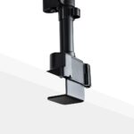 StarTech.com ARMDUALPIVOT Desk Mount Dual Monitor Arm, Full Motion, up to 2x 32" Displays, Clamp/Grommet, Black