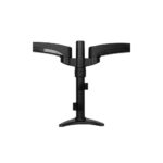 StarTech.com Articulating Dual Monitor Arm for 12-24" Displays, Desk Clamp, 13.6kg, Black