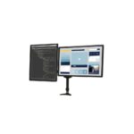 StarTech.com Articulating Dual Monitor Arm for 12-24" Displays, Desk Clamp, 13.6kg, Black