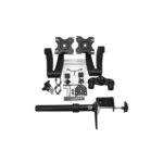 StarTech.com Articulating Dual Monitor Arm for 12-24" Displays, Desk Clamp, 13.6kg, Black
