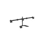 StarTech.com Articulating Triple Monitor Desk Stand - 3x 13" to 27" Displays, 24kg Max. Weight, Black