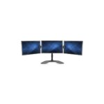 StarTech.com Articulating Triple Monitor Desk Stand - 3x 13" to 27" Displays, 24kg Max. Weight, Black