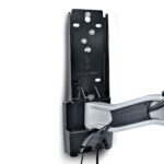 StarTech.com Articulating TV Wall Mount, 26" to 65" VESA, 45kg, 180° Swivel, Black/Silver