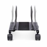 StarTech.com Computer Tower Cart, Mobile CPU Caddy, 21kg, Adjustable 132-220mm, Black