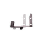 StarTech.com CPUWALLMNT Adjustable Wall-Mounted CPU Holder, Steel, Black, 10kg Capacity
