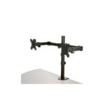 StarTech.com Desk Mount Dual Monitor Arm for up to 32" Displays - Clamp/Grommet - Black