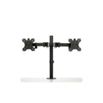 StarTech.com Desk Mount Dual Monitor Arm for up to 32" Displays - Clamp/Grommet - Black