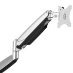 StarTech.com Desk Mount Monitor Arm for 13" to 32" Displays, Up to 9kg, Silver