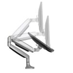 StarTech.com Desk Mount Monitor Arm for 13" to 32" Displays, Up to 9kg, Silver