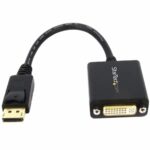 StarTech.com DisplayPort 1.2 to DVI-D Adapter - 0.152m Passive Video Converter, 1920x1200, Black