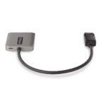 StarTech.com DisplayPort 1.4 to 2x DisplayPort MST Hub, Dual 4K 60Hz, 0.3m, Grey