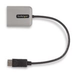 StarTech.com DisplayPort 1.4 to 2x DisplayPort MST Hub, Dual 4K 60Hz, 0.3m, Grey