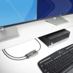 StarTech.com DisplayPort 1.4 to 2x DisplayPort MST Hub, Dual 4K 60Hz, 0.3m, Grey