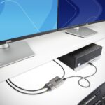 StarTech.com DisplayPort 1.4 to 2x DisplayPort MST Hub, Dual 4K 60Hz, 0.3m, Grey