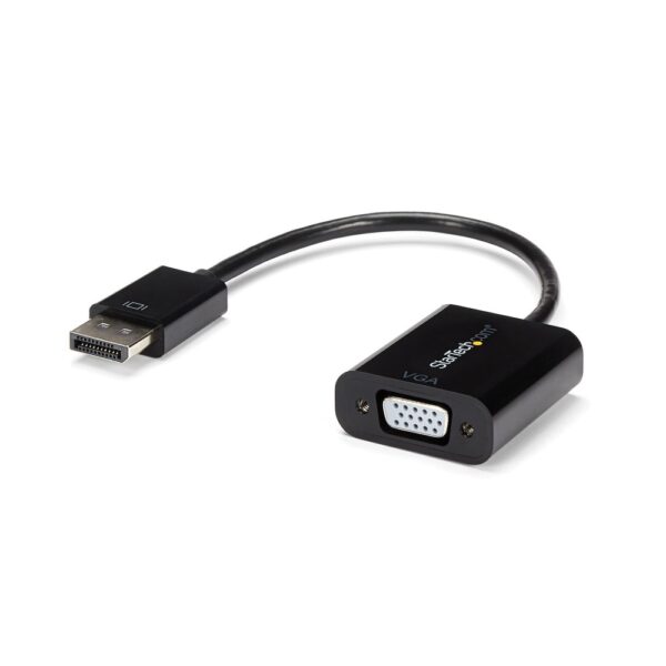 StarTech.com DP2VGA3 DisplayPort 1.2 to VGA Active Adapter 0.1m Black