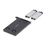 StarTech.com Dual-Bay M.2 NVMe SSD to PCIe x8 Mobile Rack, PCIe 4.0, Hot-Swap, Black