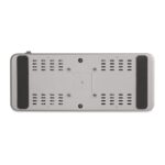 StarTech.com Dual-Laptop USB-C KVM Docking Station, Dual 4K 60Hz DisplayPort, 90W/45W PD, Silver