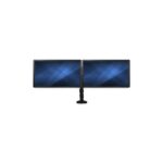 StarTech.com Dual Monitor Arm Desk Mount 13-27" Displays, 16kg, Black