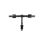 StarTech.com Dual Monitor Arm Desk Mount 13-27" Displays, 16kg, Black