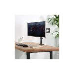 StarTech.com Dual Monitor Desk Mount Arm for up to 32" Displays - Clamp, 8kg Capacity, Black