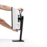 StarTech.com Dual Monitor Desk Stand for 17-27" Screens, VESA 75/100, 6kg per Display, Black