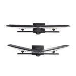 StarTech.com Dual Monitor Desk Stand for 17-27" Screens, VESA 75/100, 6kg per Display, Black