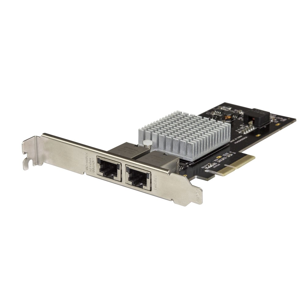 StarTech.com Dual Port 10G PCIe Network Adapter Card Intel X550AT 10GBASE-T NBASE-T NIC StarTech.com Dual Port 10G PCIe Network Adapter Card Intel X550AT 10GBASE-T NBASE-T NIC