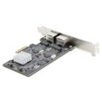 StarTech.com Dual-Port 2.5Gbps NBASE-T PCIe Network Card Intel I225-V Black