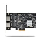 StarTech.com Dual-Port 2.5Gbps NBASE-T PCIe Network Card Intel I225-V Black