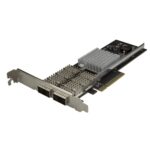 StarTech.com Dual Port 40G QSFP+ Network Card Intel XL710 PCIe 3.0 NIC Black