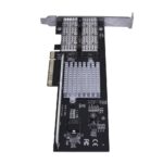 StarTech.com Dual Port 40G QSFP+ Network Card Intel XL710 PCIe 3.0 NIC Black
