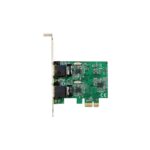 StarTech.com Dual Port Gigabit PCIe Network Adapter Card, 2x RJ-45, 2000 Mbit/s