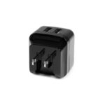 StarTech.com Dual-Port USB Wall Charger 17W 3.4A with EU/AU/NA/UK Plugs Black