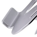 StarTech.com Ergonomic Laptop Stand Adjustable Height, Aluminium, Foldable, Supports 10kg, Silver